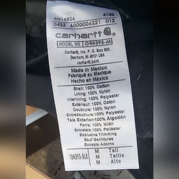 Men's Insulated Bib Overall - Loose Fit - Duck - 3 Warmest Rating - Picture 2 of 3